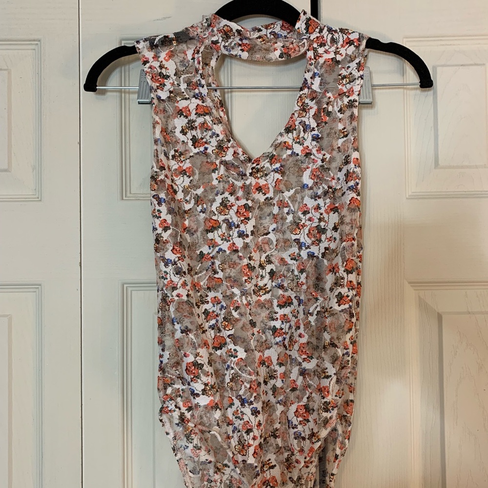 Lacy Sheer Body Suit